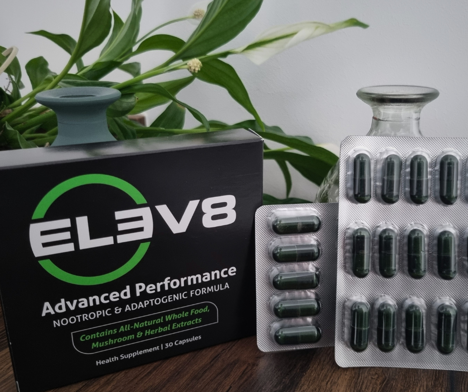 Elev8 - The Energy of Nature at the Service of your Body and your Clarity of Mind.