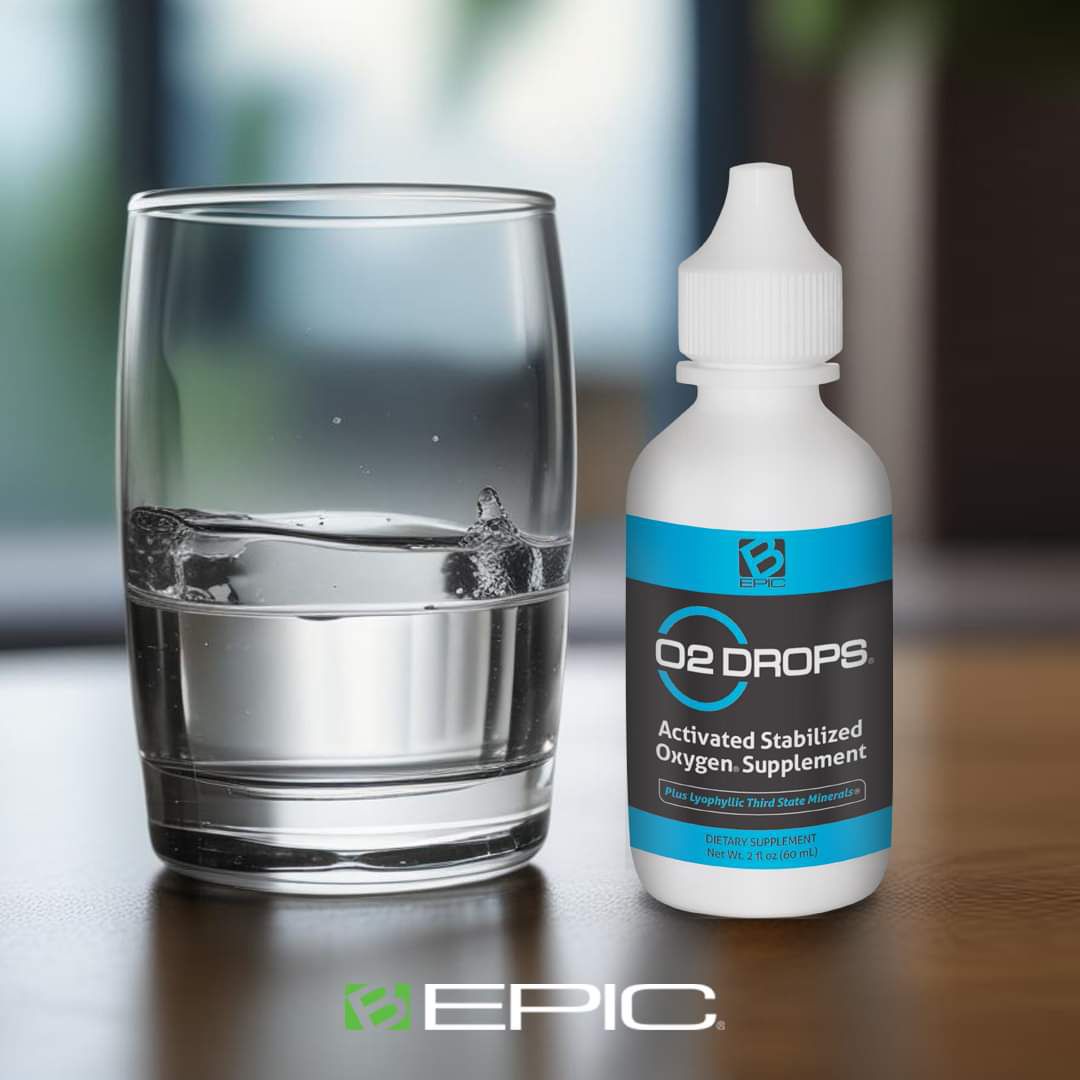 B-Epic O2 Drops - Vitality, Cellular Repair and Daily Energy