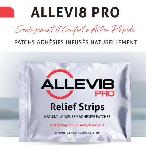 B-Epic Allevi8 Pro - Patchs anti-douleurs à Action Rapide