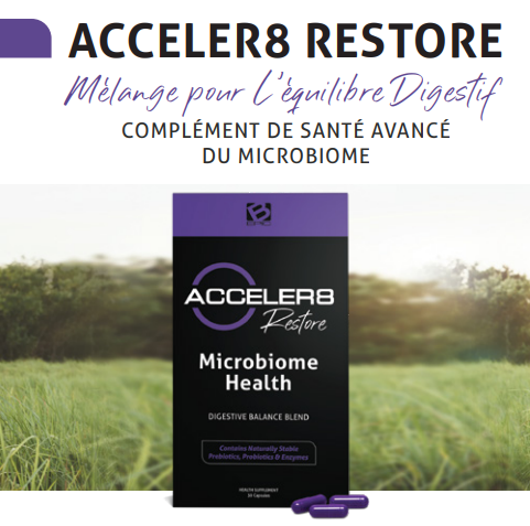 B-Epic Acceler8 Restore - Mélange pour l'Equilibre Digestif