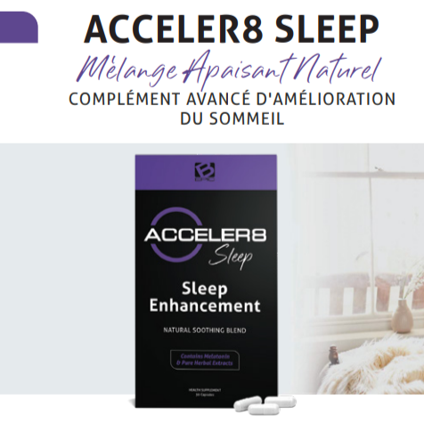 B-Epic Acceler8 Sleep - Améliorer votre Sommeil